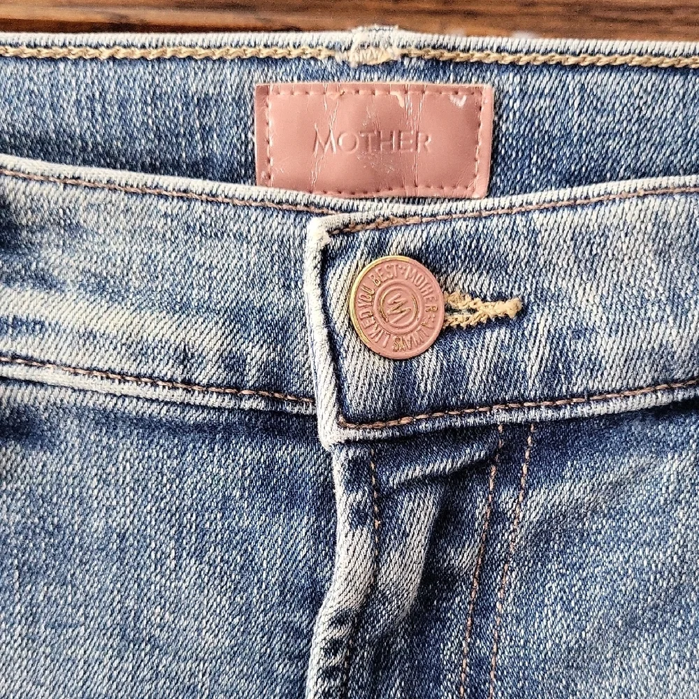 MOTHER Rascal Ankle Fray Jeans - Picture 6 of 12